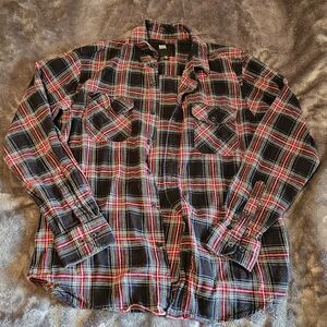RSQ Multicolor Plaid Shirt